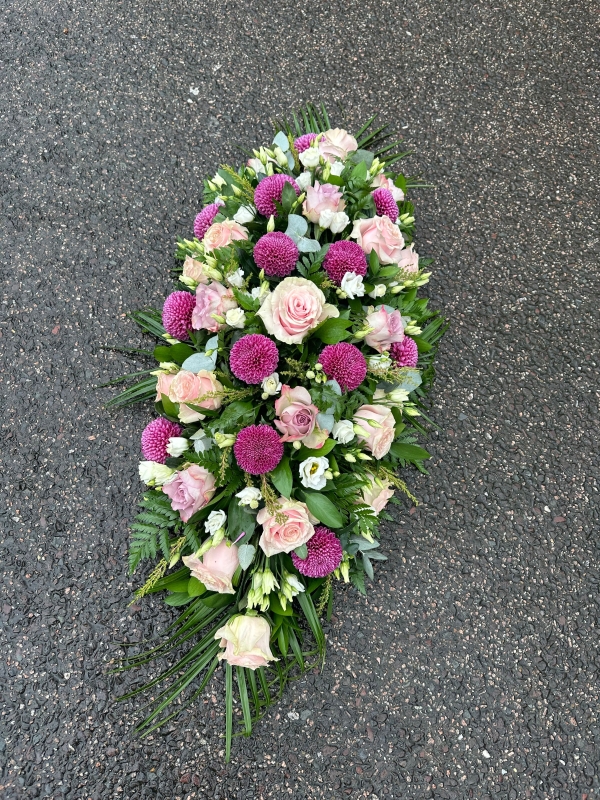 Pink, Mauve & White Seasonal Flowers