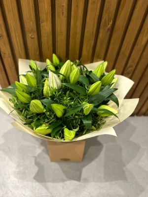 White Lilies Bouquet